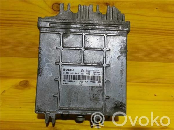 Renault Megane I Engine control unit/module ECU 