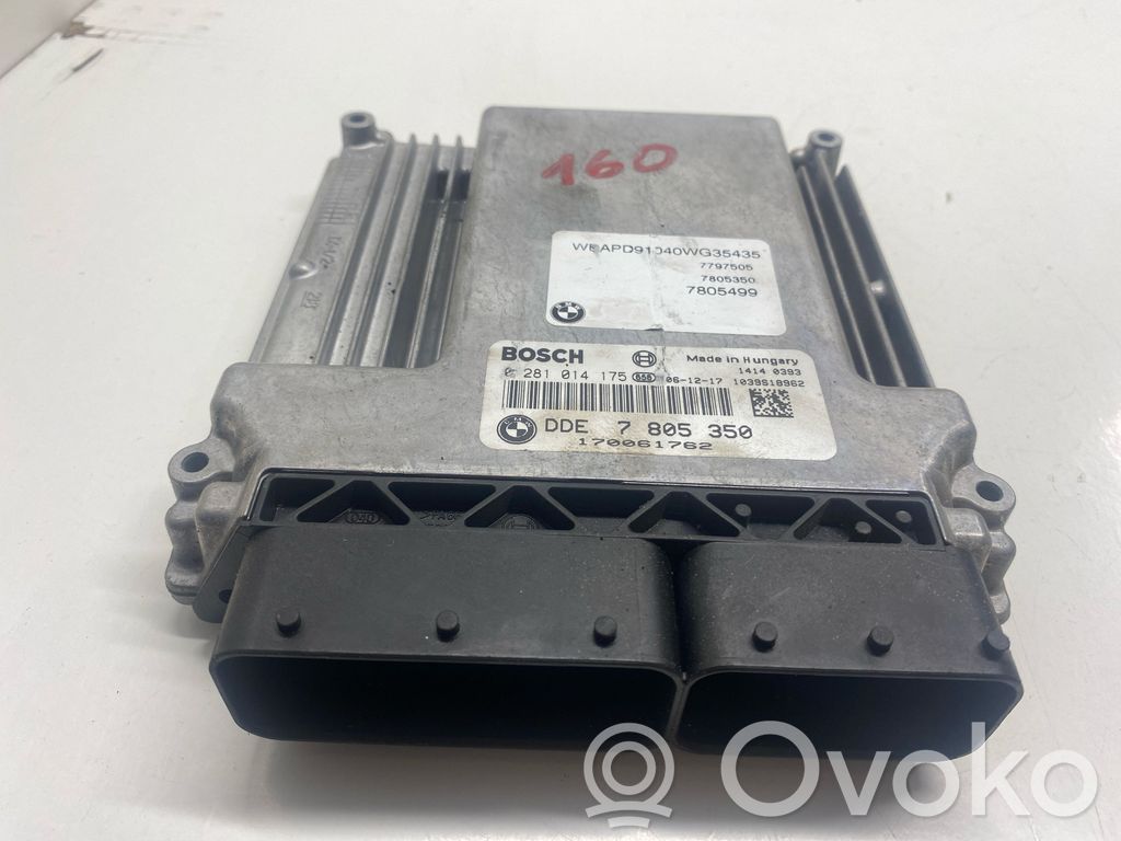 Engine control unit/module   0281014175,170061762,7805350