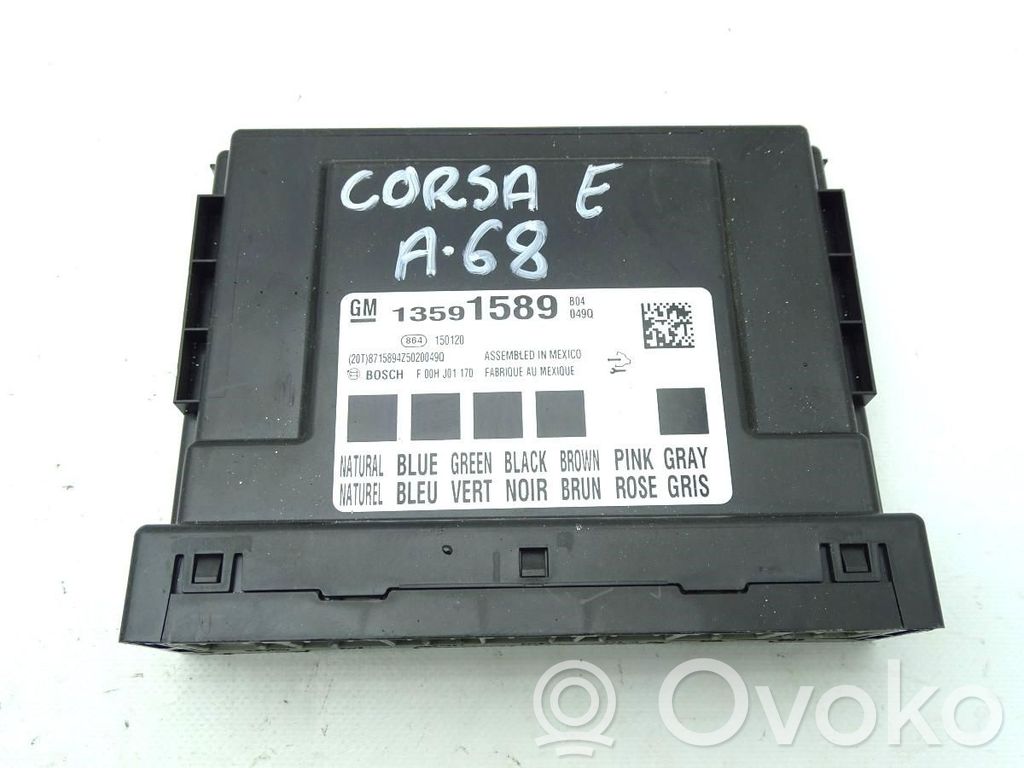 Opel Corsa E Komforto modulis 