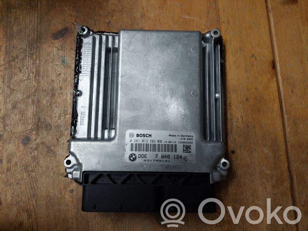 Engine control unit/module   7808124,0281013502,031749121,DDE7808124