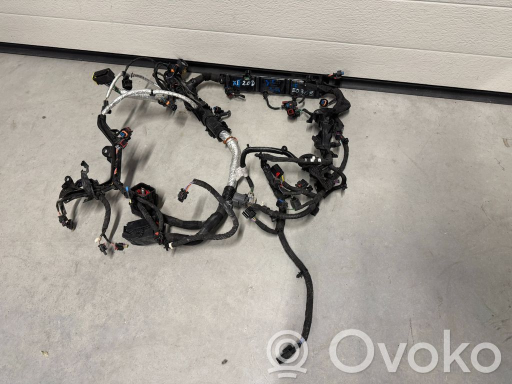 Jaguar XF X260 Wiązka przewodów silnika 