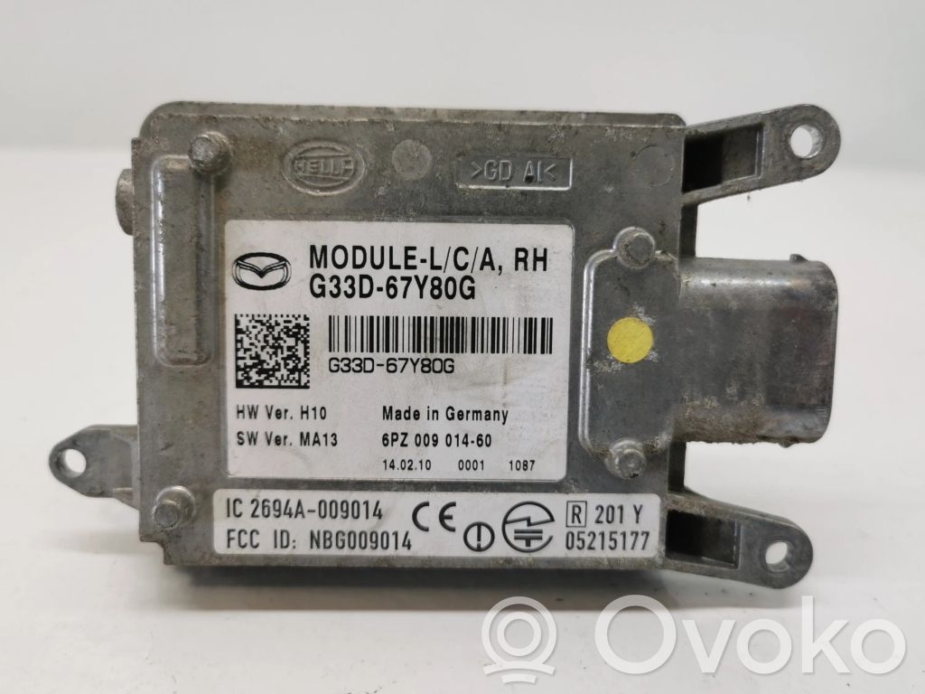 Xenon control unit/module   G33D67Y80G,6PZ009014,2694A009014