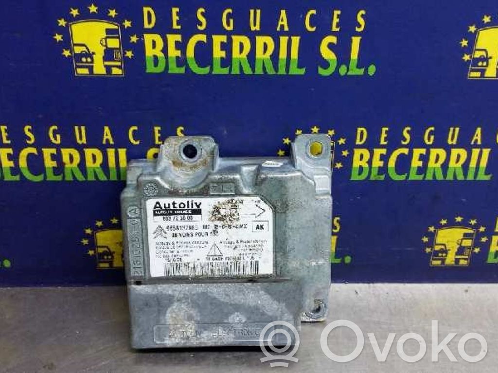Module de contrôle airbag   9658137980,603725800