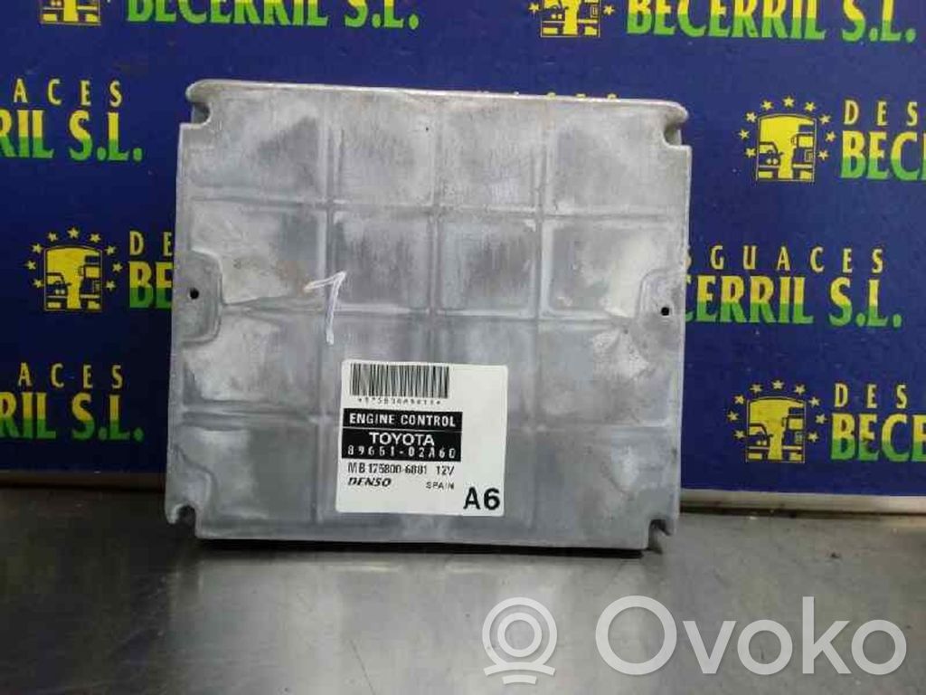 Engine control unit/module   8966102A60,MB1758006881
