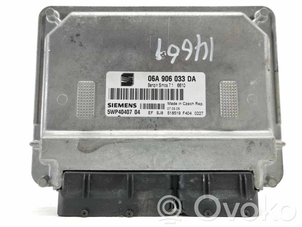 Engine control unit/module   06A906033DA,5WP4040704