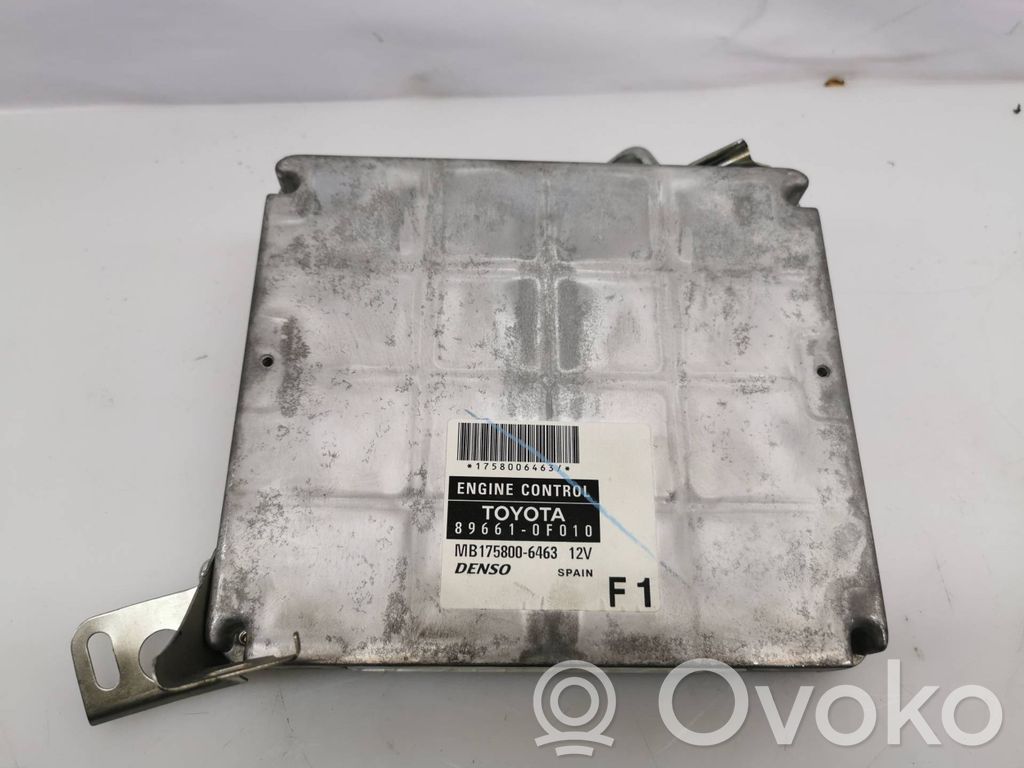 Toyota Corolla E120 E130 Centralina/modulo del motore 