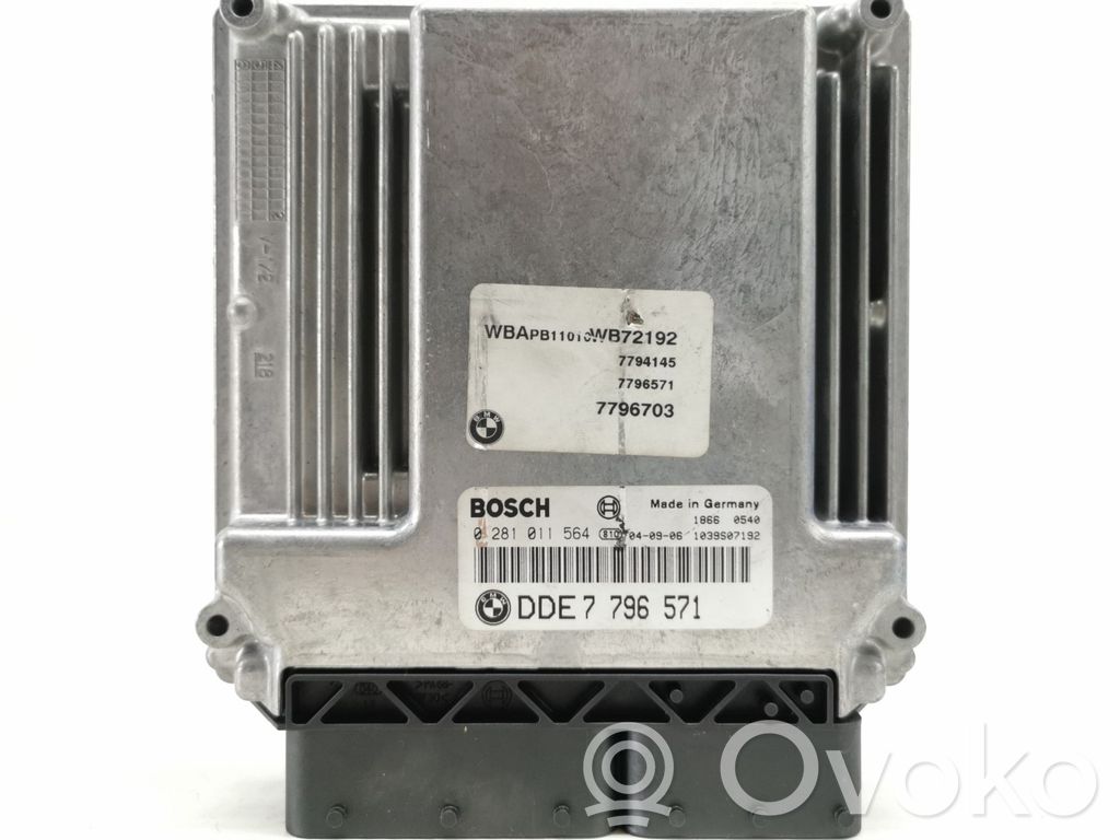 Engine control unit/module   0281011564,DDE7796571,7794145
