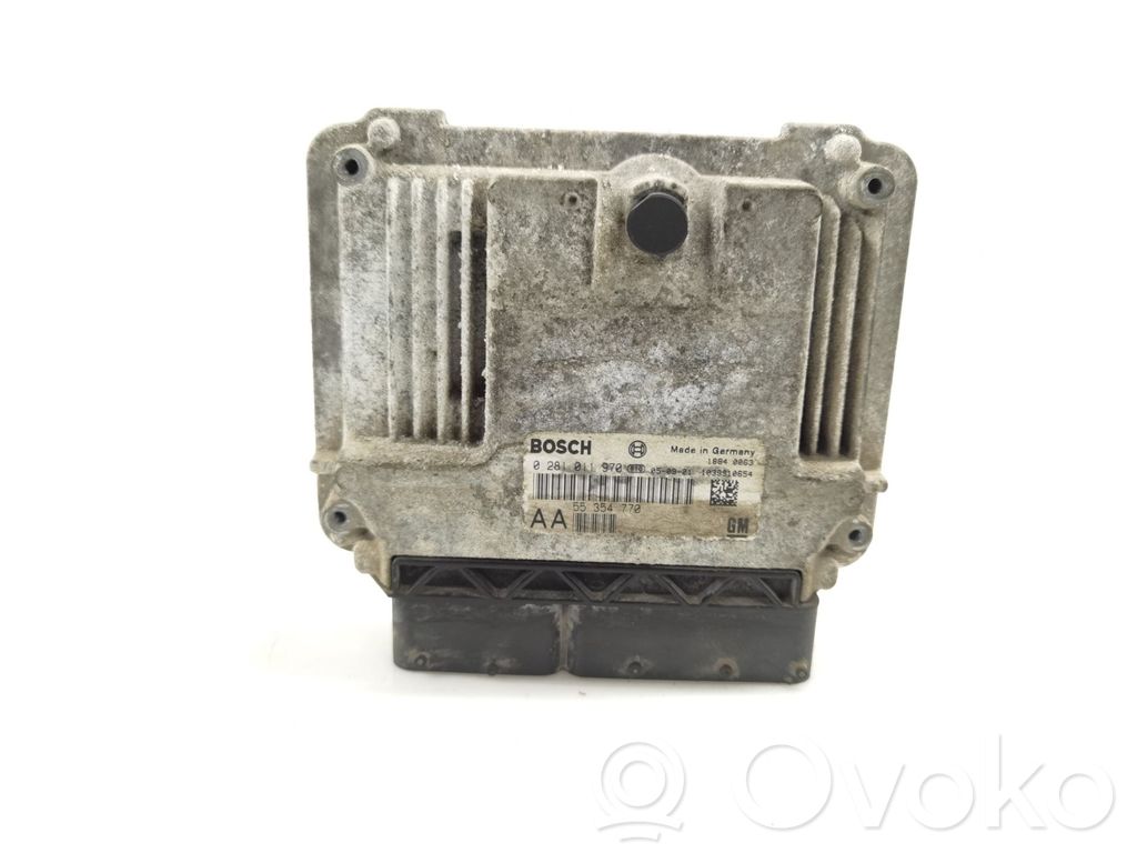 Engine control unit/module   55354770,0281011970