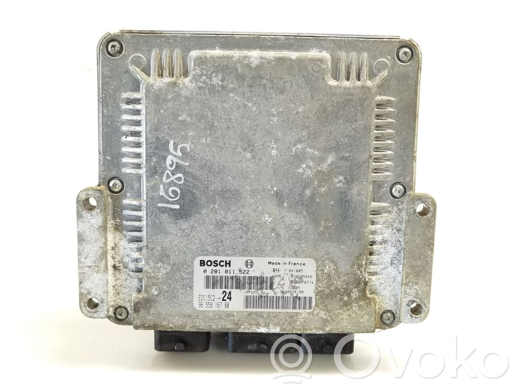 Engine control unit/module   9655816780,0281011522,EDC15C224