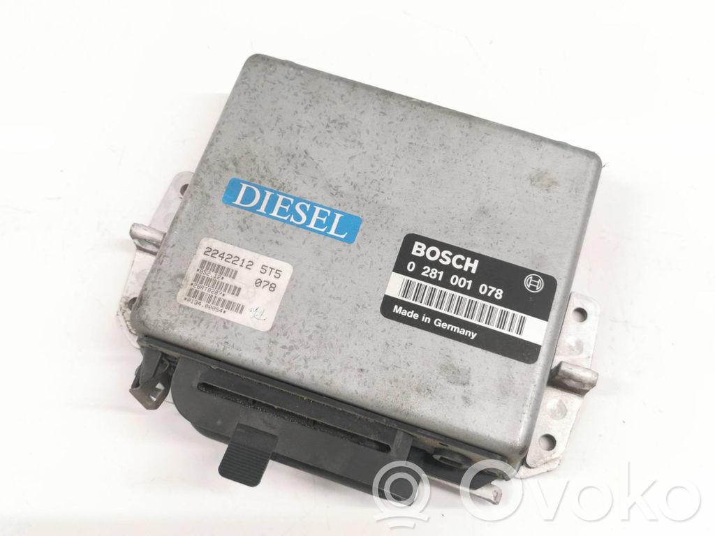 Engine control unit/module   0281001078,22422125T5