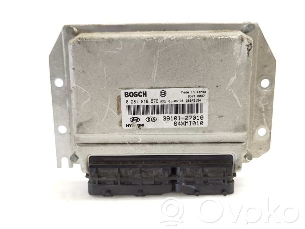 Engine control unit/module   0281010576,3910127010,66XMI010