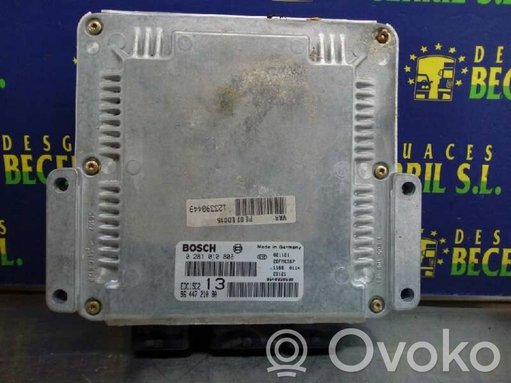 Unidad de control/módulo del motor   9644721080,0281010808,EDC15C213