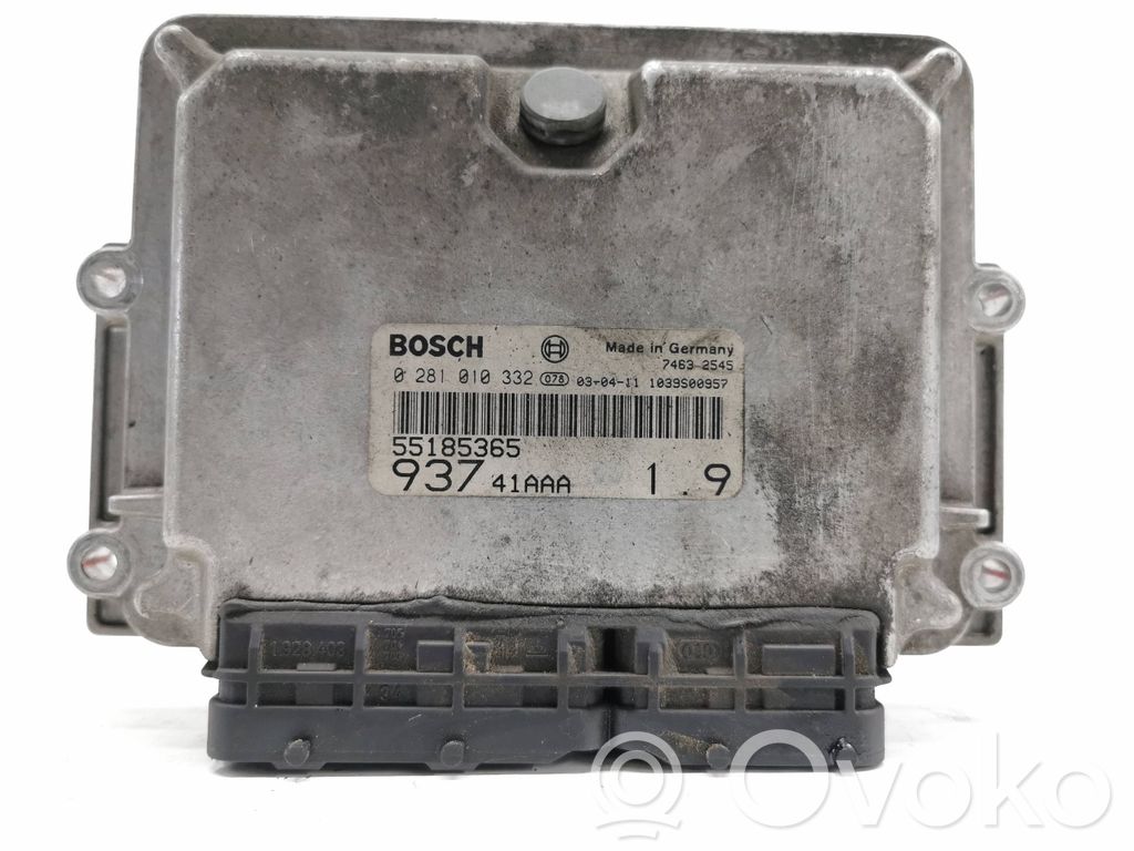 Alfa Romeo 147 Sterownik / Moduł ECU 