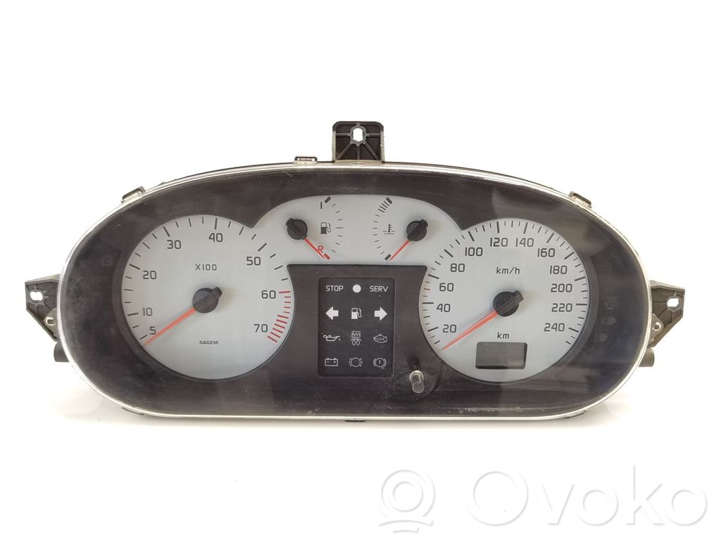 Renault Scenic I Speedometer (instrument cluster) 