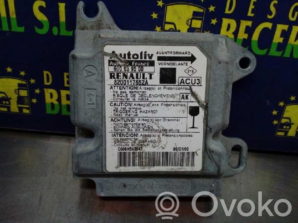 Renault Scenic IV - Grand scenic IV Module de contrôle airbag