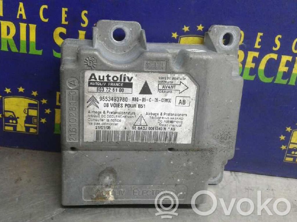 Citroen C4 I Unitate/modul de comandă airbaguri 