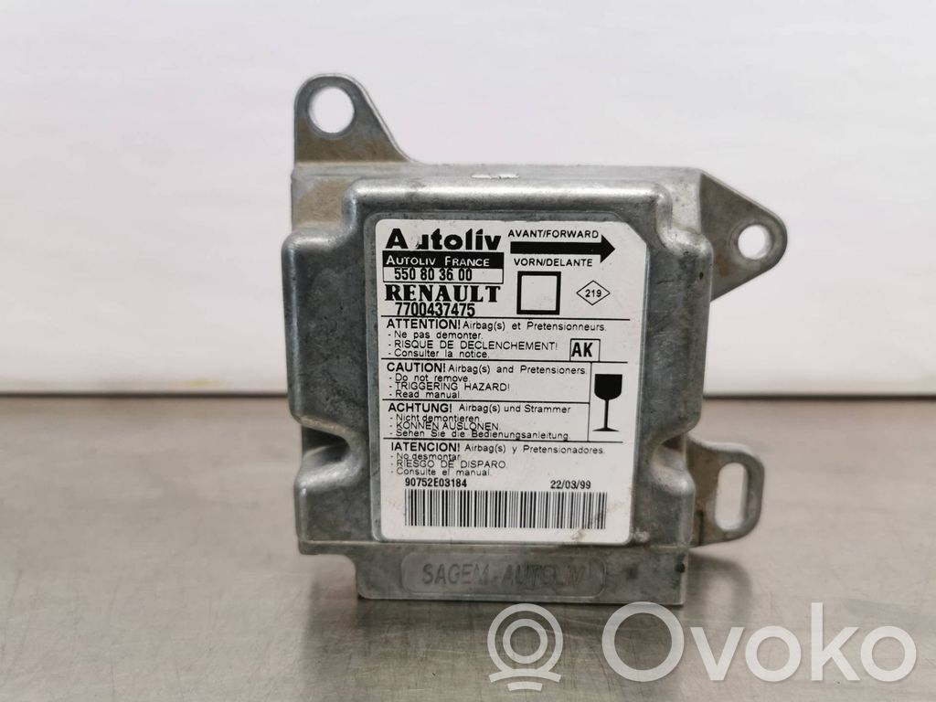 Renault Megane I Unitate/modul de comandă airbaguri 