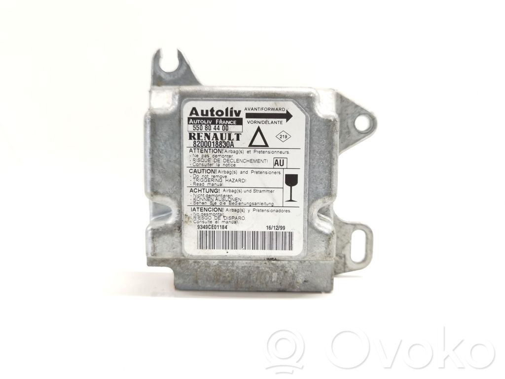 Unitate/modul de comandă airbaguri   550804400,8200018830A