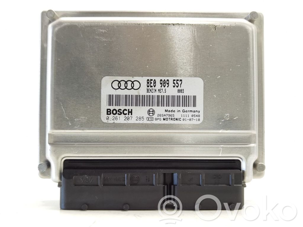 Unitate/modul de control motor   8E0909557,0261207285