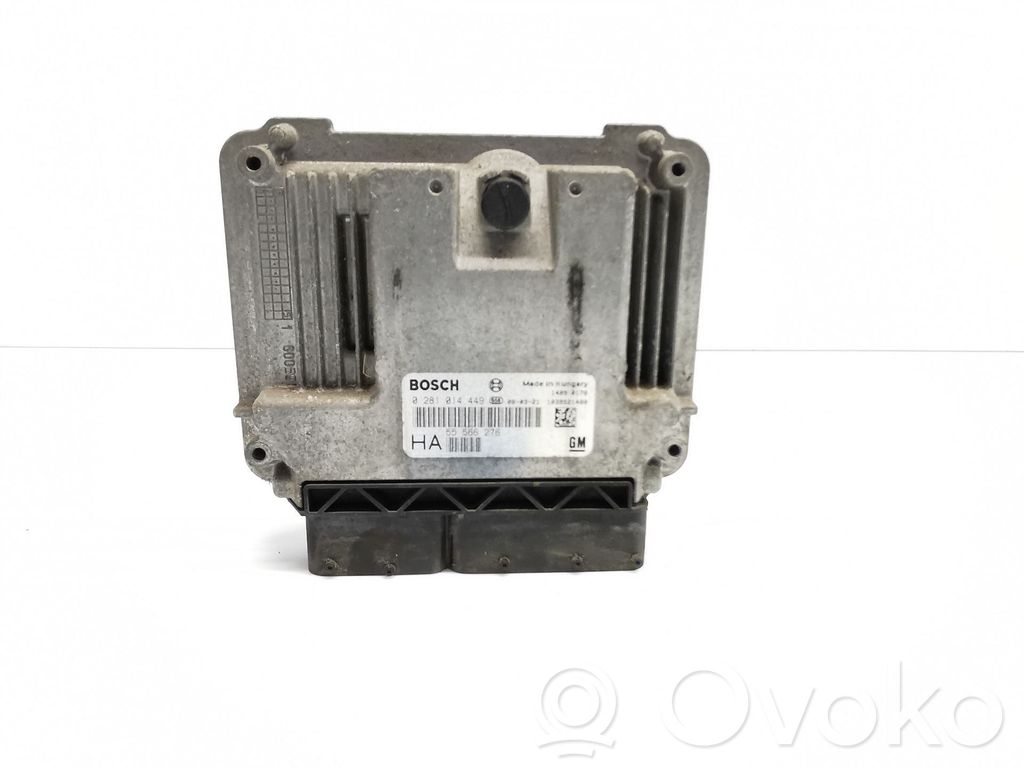 Unidad de control/módulo del motor   55566276,0281014449