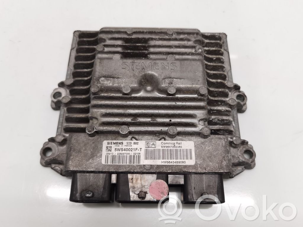 Citroen C3 Variklio valdymo blokas 