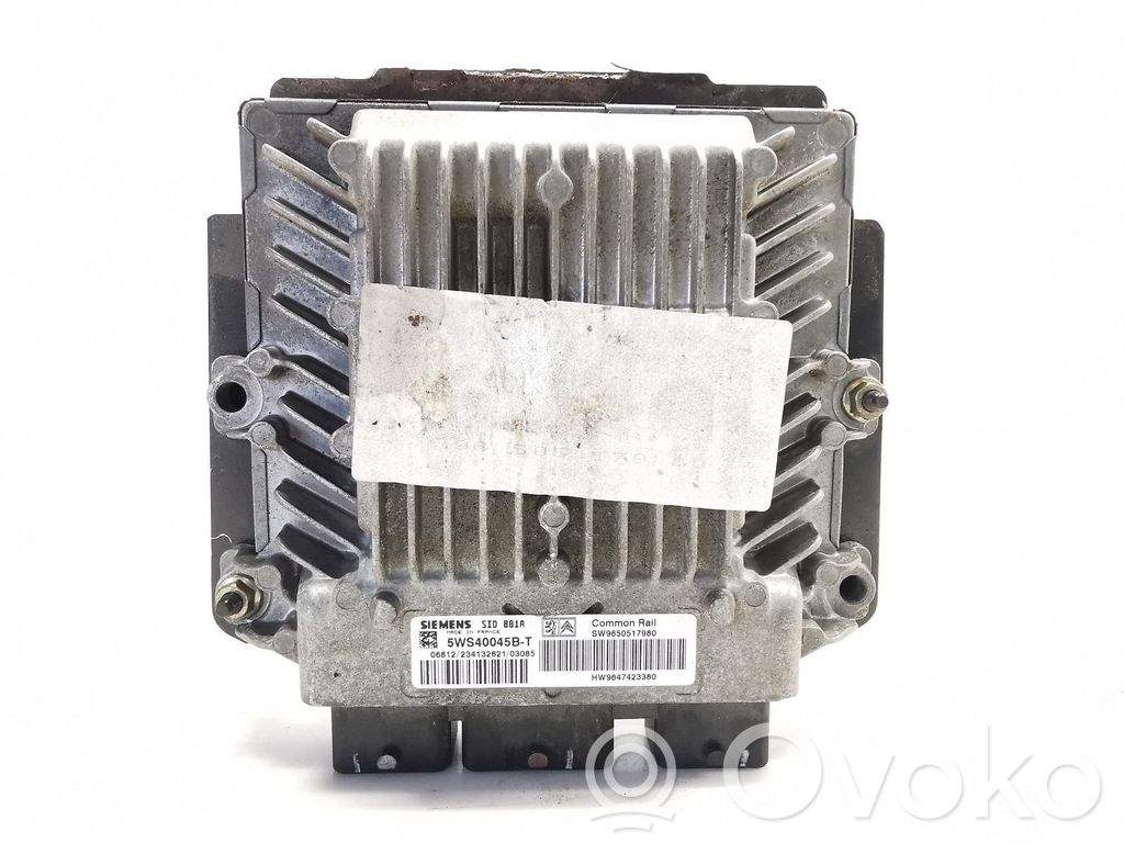 Peugeot 307 Unidad de control/módulo del motor
