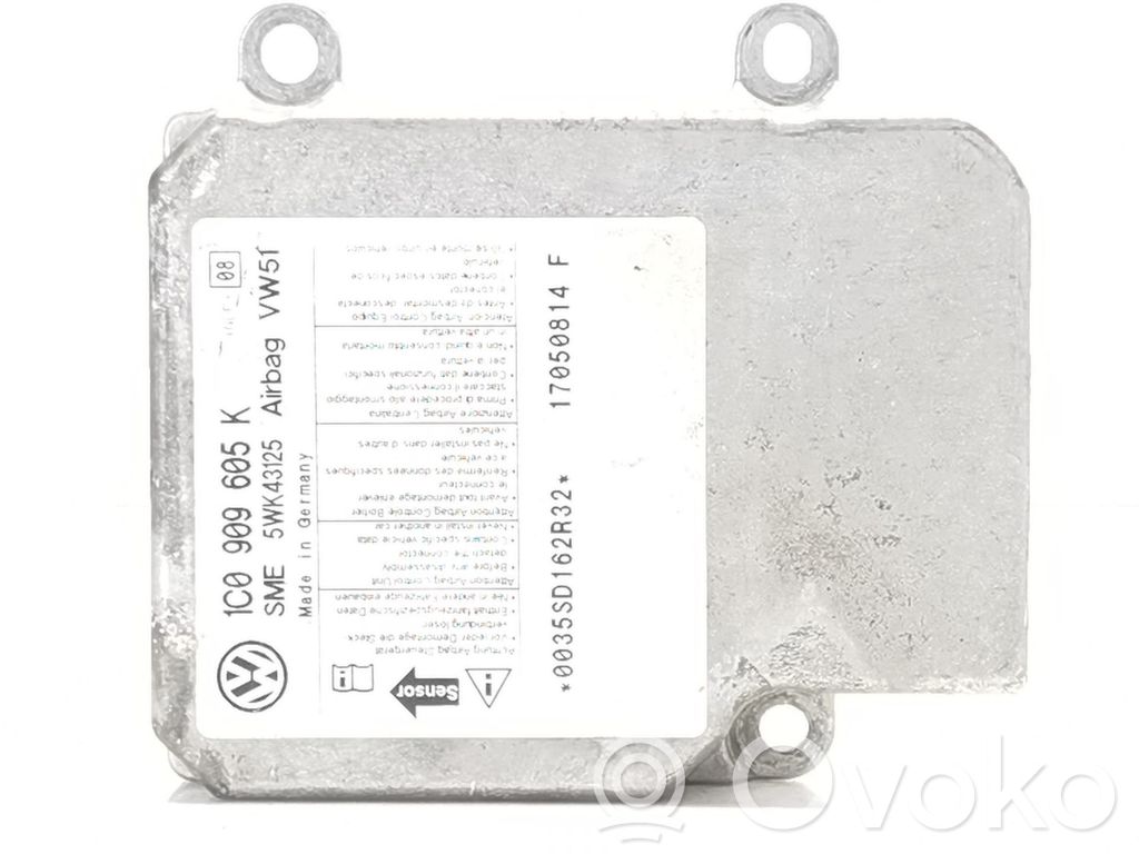 Skoda Fabia Mk1 (6Y) Centralina/modulo airbag