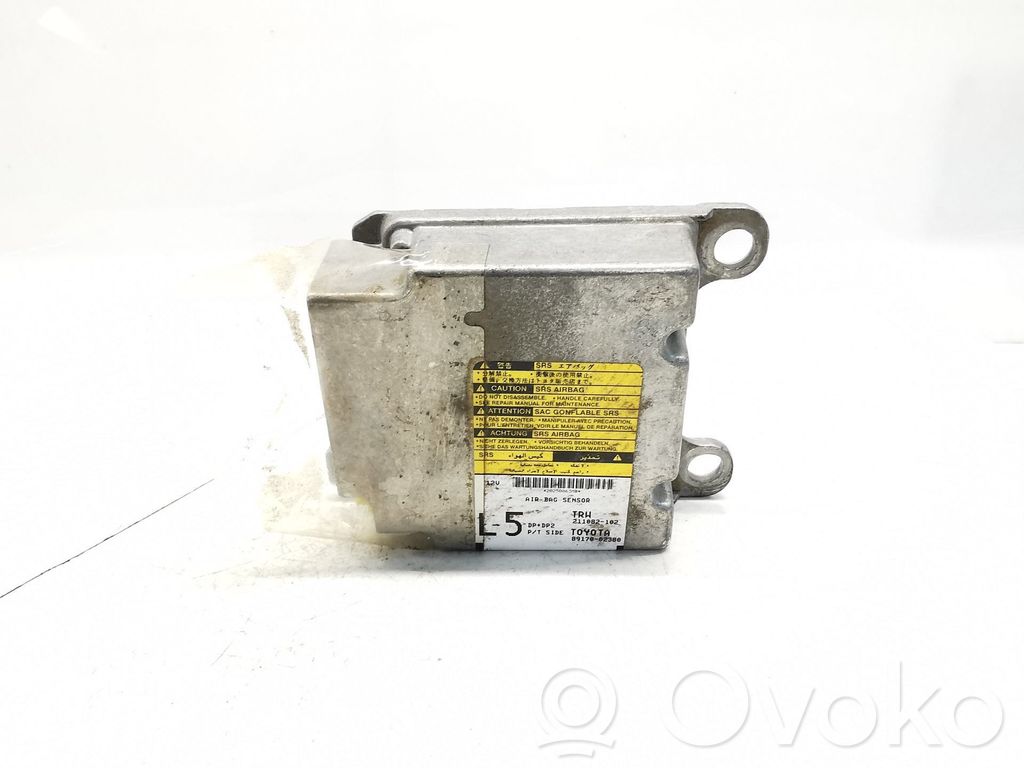 Toyota Corolla Verso E121 Airbag control unit/module 