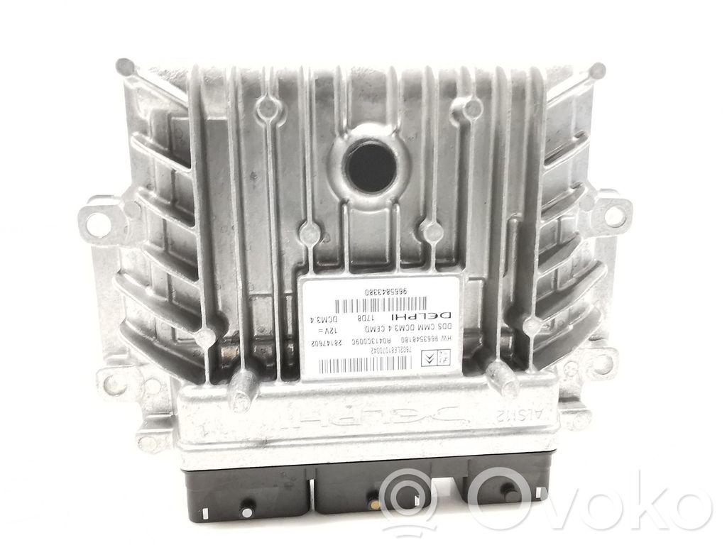 Engine control unit/module   9665843380,HW9663548180,28147602