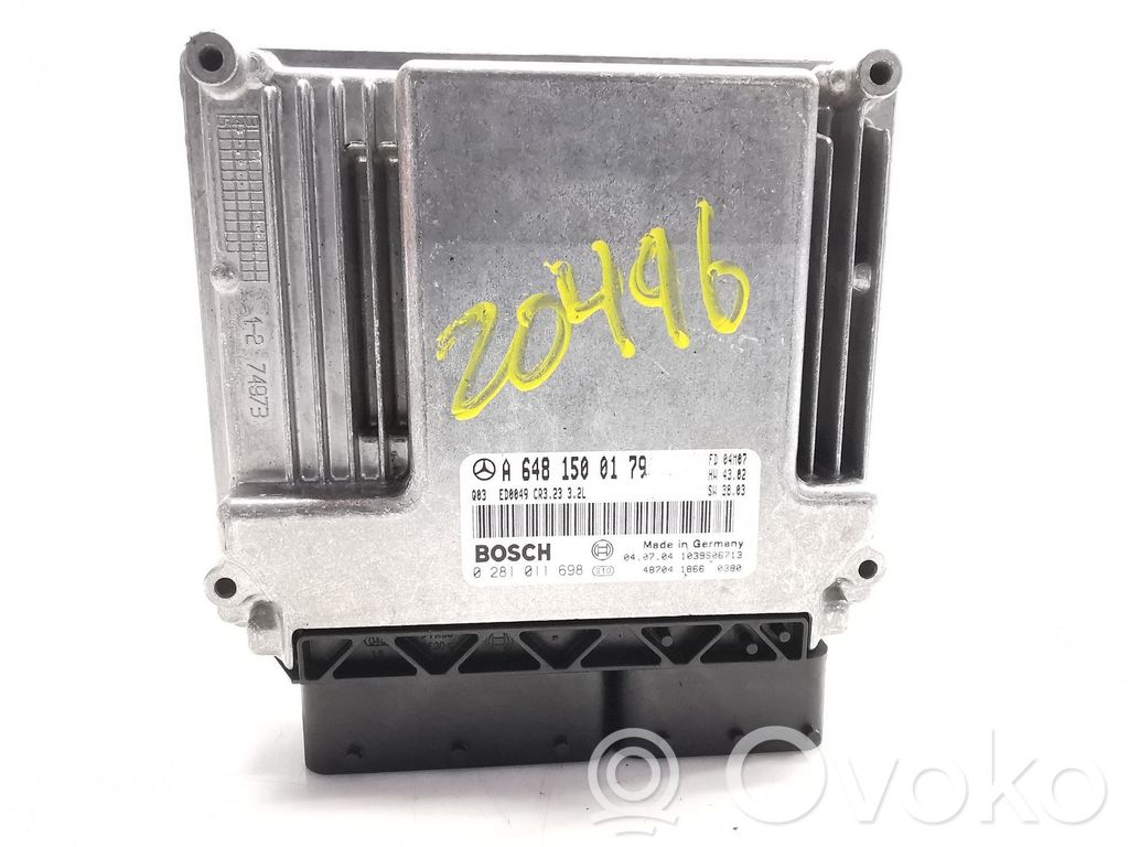 Mercedes-Benz E W211 Sterownik / Moduł ECU 