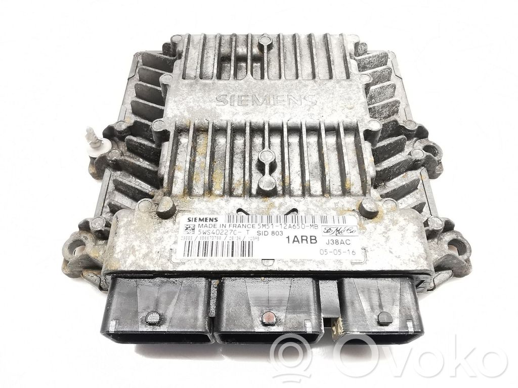 Engine control unit/module   5M5112A650MB,5WS40227C,J38AC