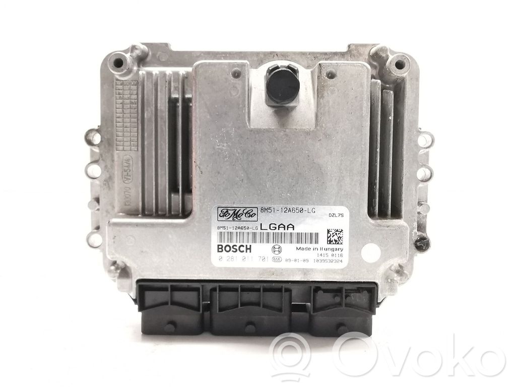 Unidad de control/módulo del motor   8M5112A650LG,0281011701,1039S32324