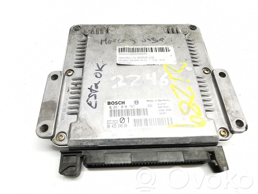 Peugeot 206 Unitate/modul de control motor 