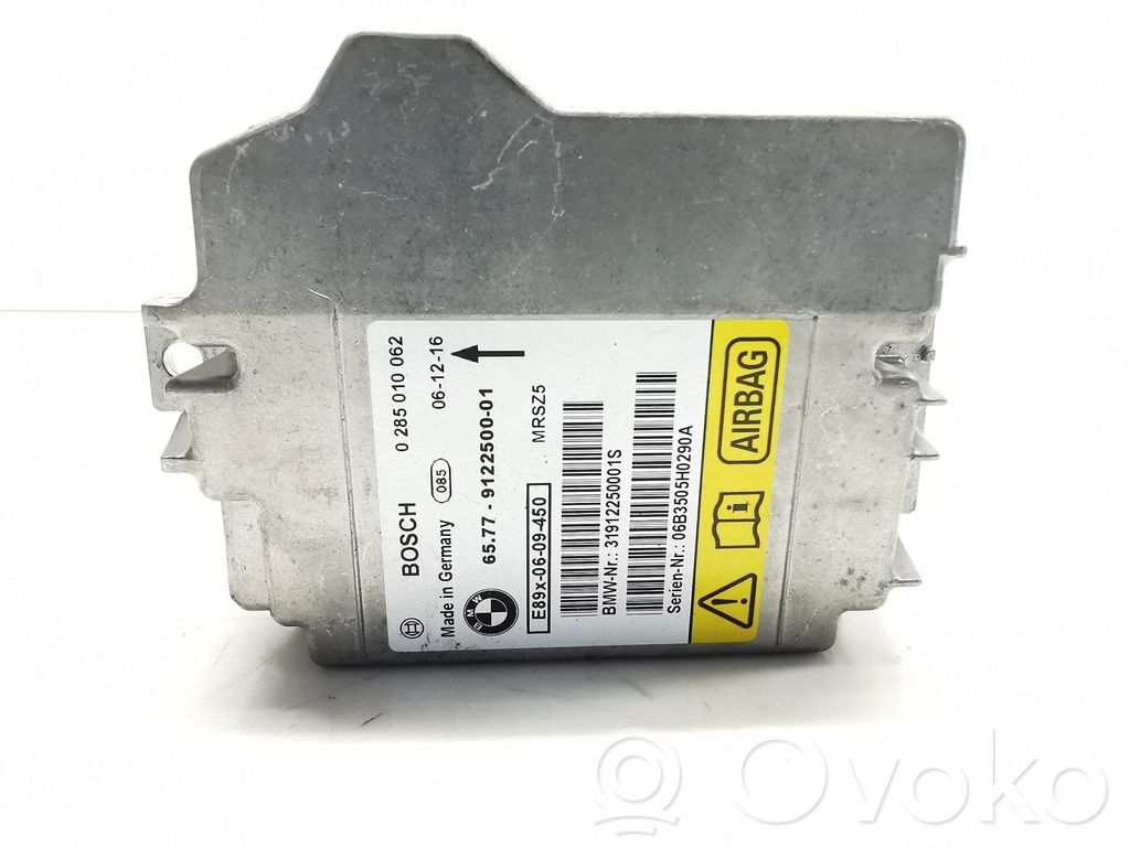 Airbag control unit/module   E89X0609450,0285010062,6577912250001