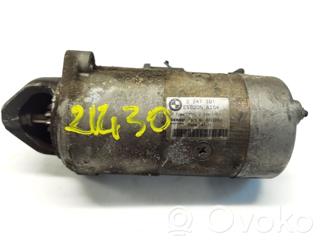 Motor de arranque   E5820NAI04,63222005