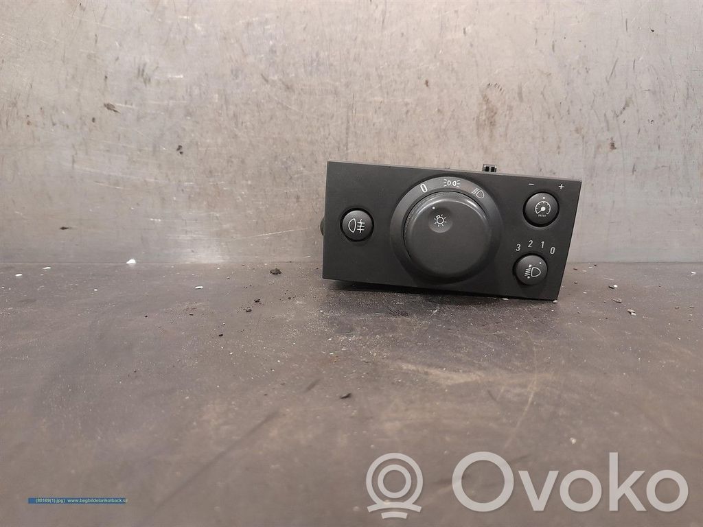 Opel Vectra C Interrupteur d’éclairage 