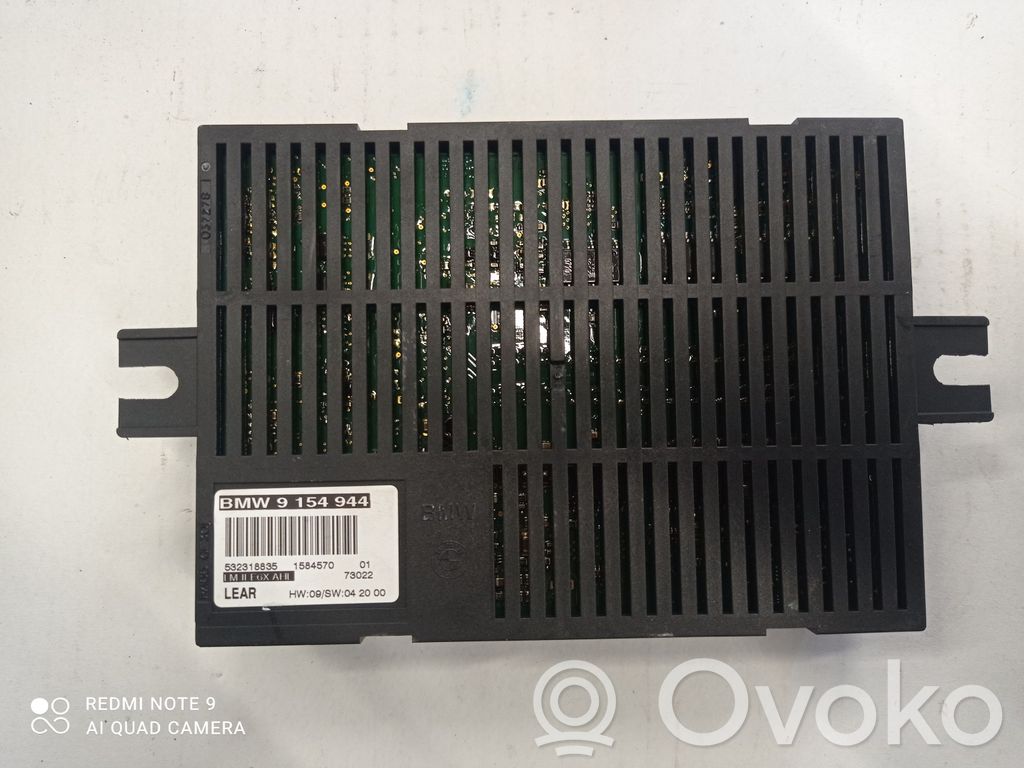 BMW 5 E60 E61 Oro pakabos valdymo blokas (galinės) 