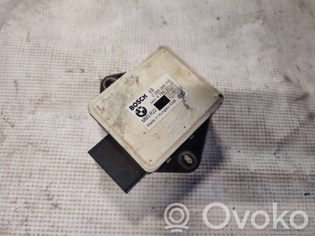 BMW 6 E63 E64 ESP acceleration yaw rate sensor 