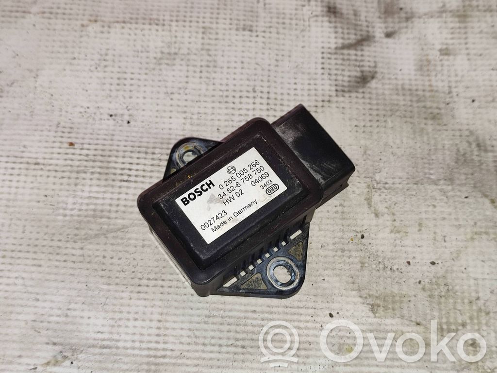 BMW 5 E60 E61 ESP Drehratensensor Querbeschleunigungssensor 