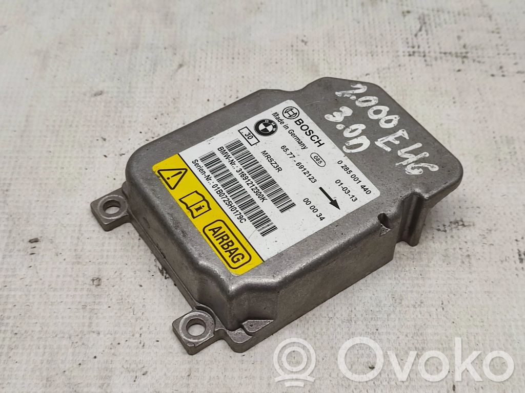 Unidad de control/módulo del Airbag   65776912123,65776905491,65776904696,65778362119,65778369023,65778372521,65778374799