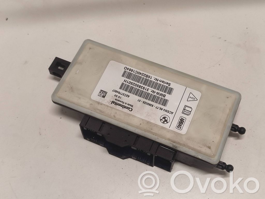 BMW X3 F25 Sterownik / Moduł Airbag 