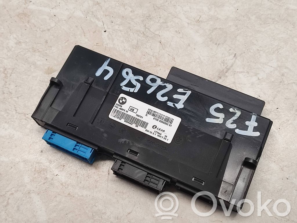 BMW X3 F25 Sterownik / Moduł komfortu 
