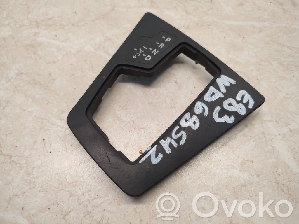 BMW X3 E83 Gear shifter surround trim plastic 