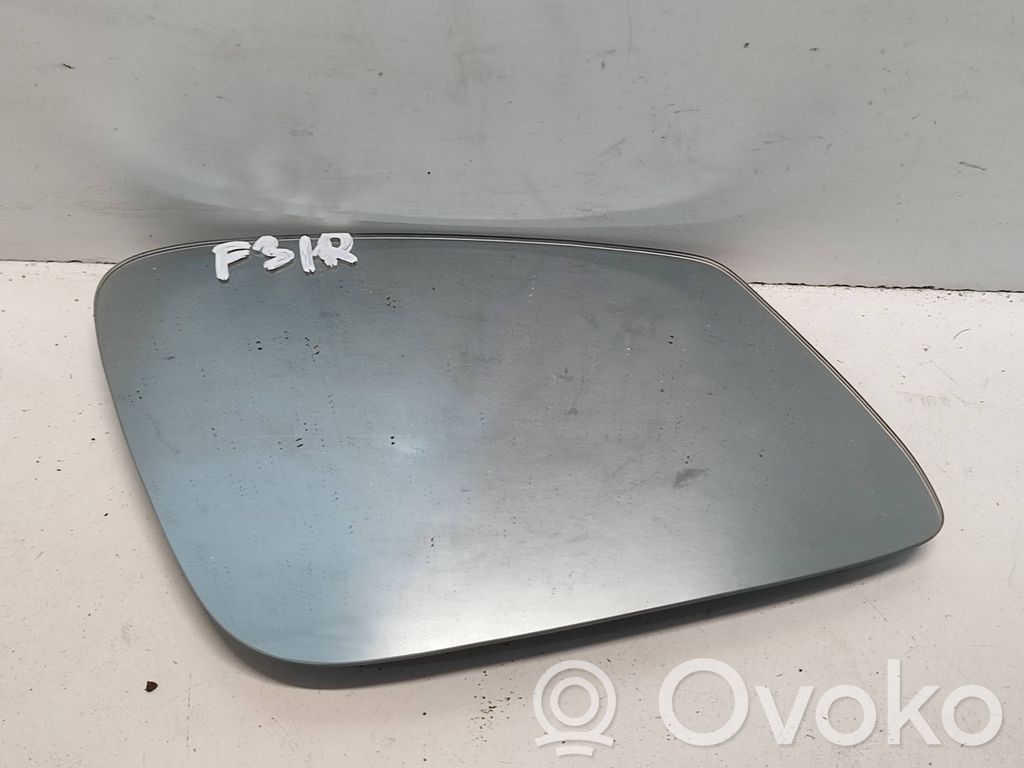 BMW 3 F30 F35 F31 Spoguļa stikls 