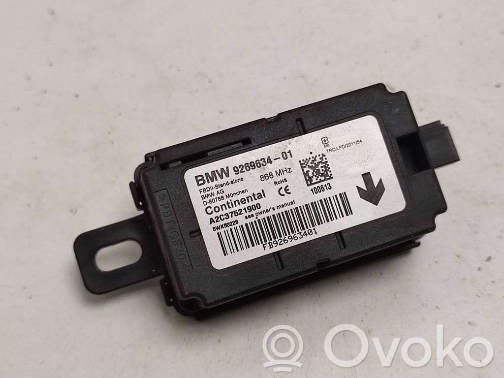 BMW 3 F30 F35 F31 Sterownik / Moduł alarmu 