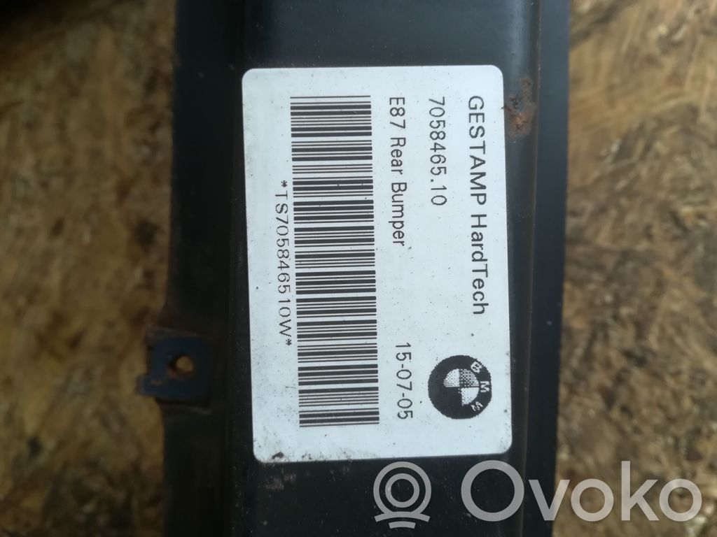 BMW 1 E81 E87 Aizmugurē bampera balka 