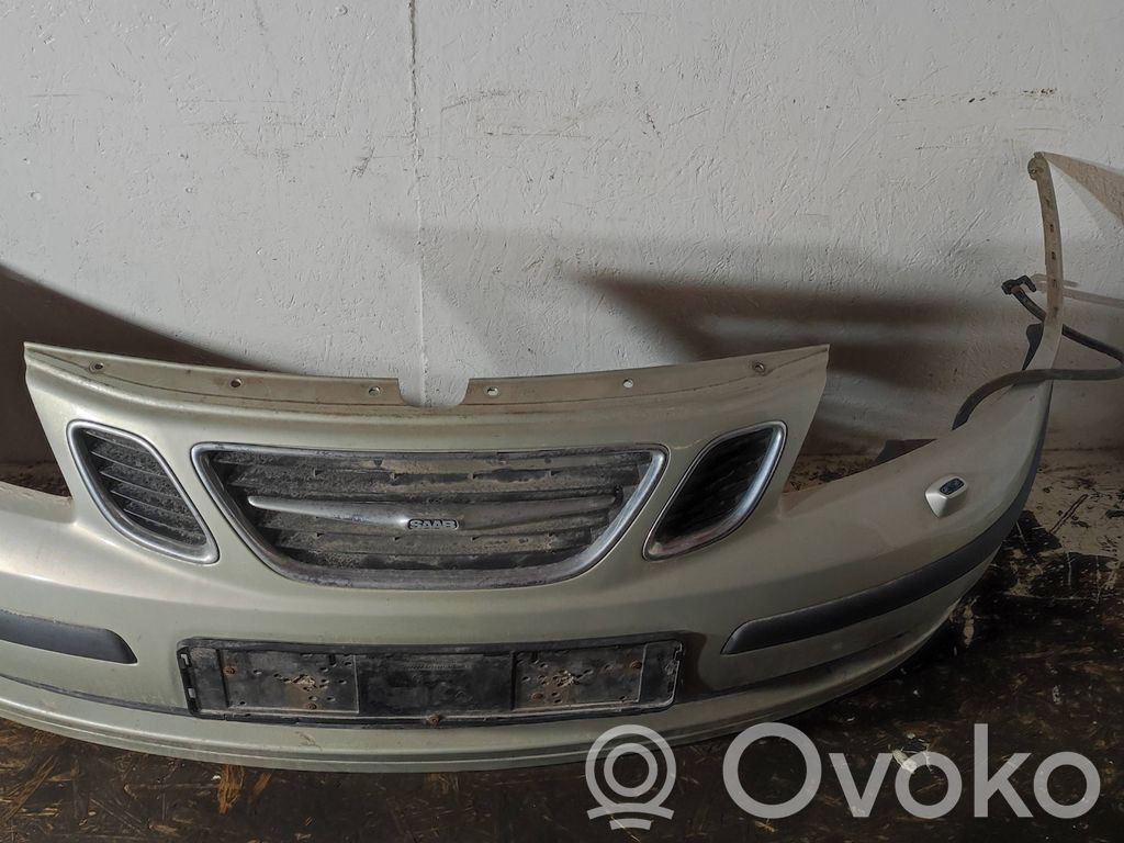 Saab 9-3 Ver2 Priekinis bamperis 