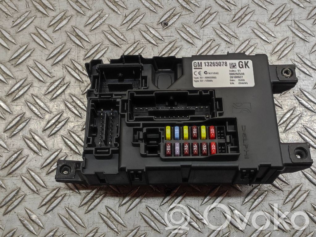 Módulo de fusible   13265078,000292540,28100927
