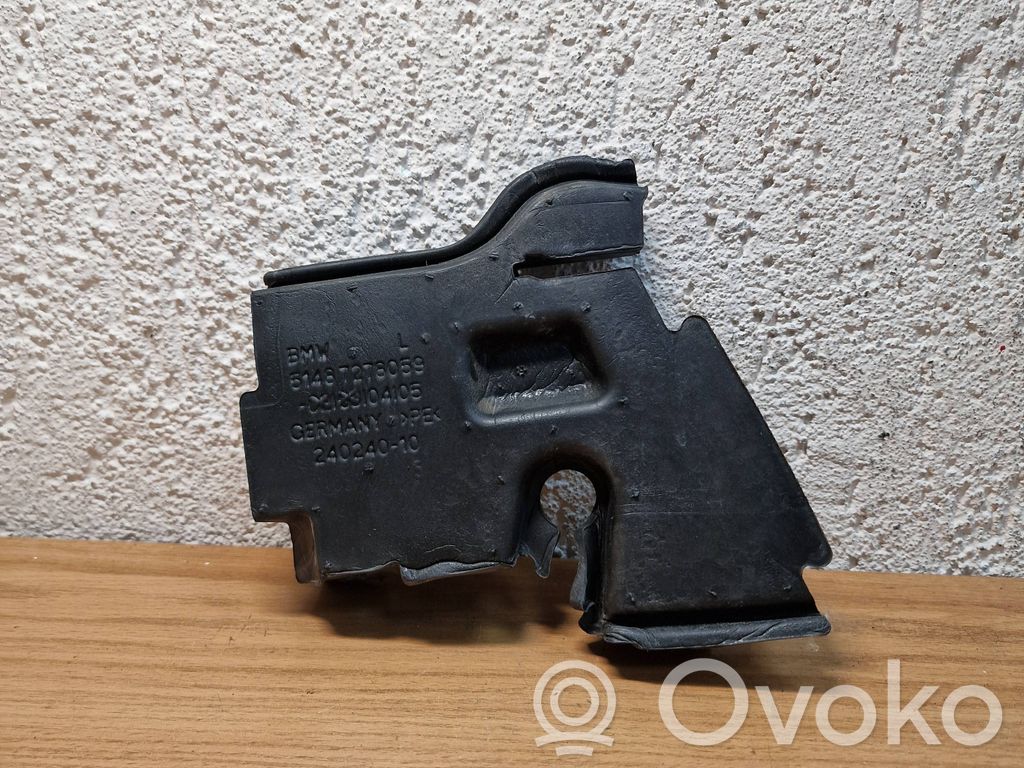 BMW X3 F25 Izolacja termiczna / wygłuszenie pokrywy / maski silnika 