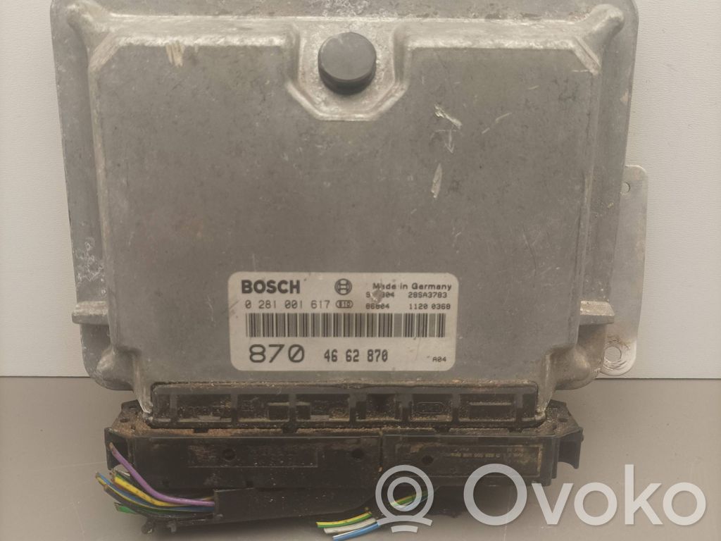 Engine control unit/module   4662870,28SA3783,0281001617